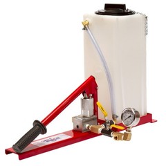 Rice Hydro MTP-15-3GT Manual Hand Hydrostatic Test Pump 1500 PSI Reservoir Tank