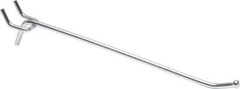 4 pack 8″ Ball Tip Pegboard Hook Heavy-Duty Zinc Peg Storage w/ Safety Ball Tip