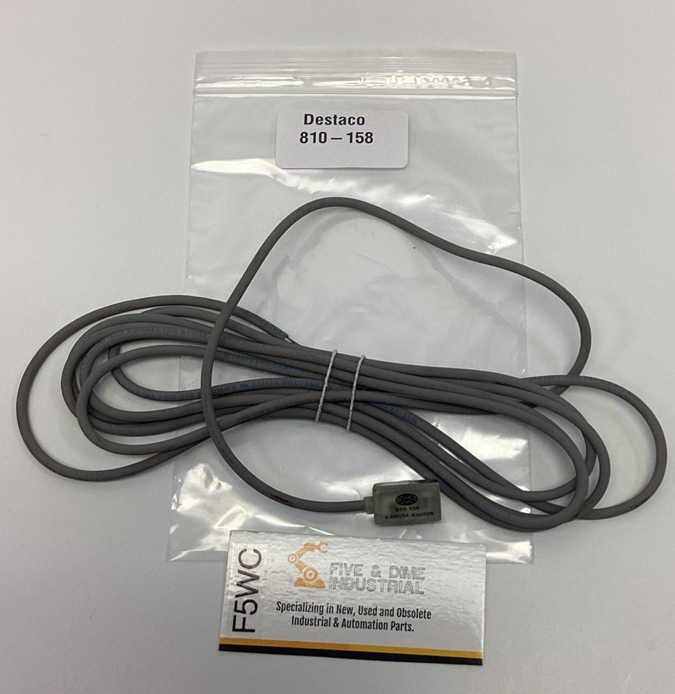 Destaco 810-158 Hall Effect Switch Sensor 6-24V, .5-Amp, 12W