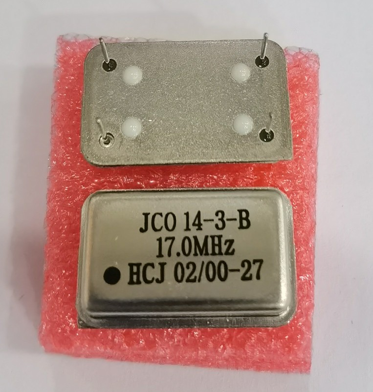 5Pcs DIP14 17MHZ 17M 17.000MHZ 17.000M CRYSTAL OSCILLATORS Rectangle DIP-14 5V