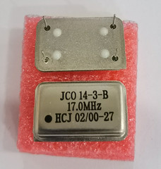 5Pcs DIP14 17MHZ 17M 17.000MHZ 17.000M CRYSTAL OSCILLATORS Rectangle DIP-14 5V