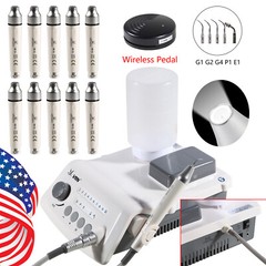 Dental Cordless Ultrasonic Piezo Scaler Bottle / 1-10* LED Scaler Handpiece