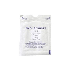 10Pcs Dental Orthodontic Super Elastic Niti Arch Wires Round Ovoid /Nature Form