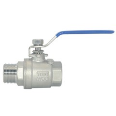 MALE to Female Ball Valve 3/4″ inch NPT thread Full Port Stainless Steel 304