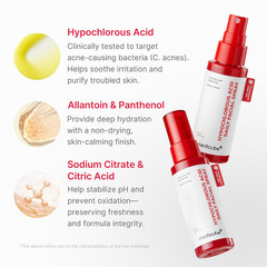 Power Soothing Spray with Hypochlorous Acid, 1.69 Fl.Oz | HOCI Facial Mist for S
