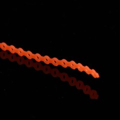 10Rolls Dental Orthodontic Elastic Ultra Power Chain Rubber Band 3 Size 10Colors