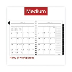 AT-A-GLANCE Weekly/Monthly Planner Refill, 8.75×6.88, 12-Month (Jan-Dec): 2026