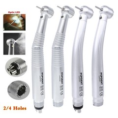NSK KAVO Style Dental Fiber Optic LED E-generator high speed handpiece 2/4 Holes