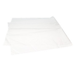 House Brand Dentistry 101163 Chair Cover Sleeves Half Poly 32″ X 32″ Clear 200Bx