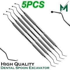 Dental Spoon Excavator Restorative Double Ended Surgical Instruments