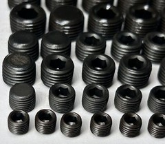 55* NPT PIPE PLUGS FITTING ASSORTMENT KIT 1/16″1/8”1/4” 3/8” 1/2” 3/4″ STEEL