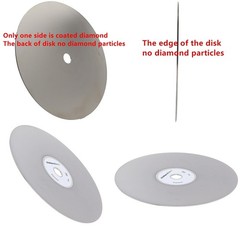 6 Inch Diamond Grinding Wheel 1/2 Inch Arbor Fine Grit 1500