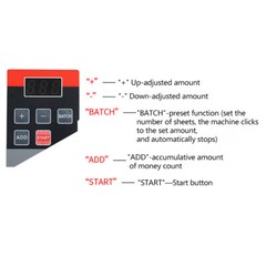 Money Counter Machine Currency Cash Bank Counterfeit Detector Cash Counting new