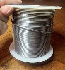 5 Pounds Federated-Fry 50/50 Tin/Lead Solder Wire Solid, .062”