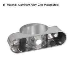 10Pcs Pipe Support Pipe Bracket Clamp Wall Mount Ceiling Mount for 25mm Pipe