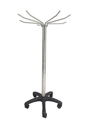 Lead Apron Rack MRI X-Ray Protective Cover Mobile Rack Wheels Stainless Steel