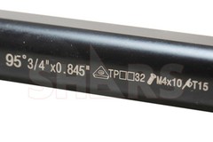 4Pcs 1/2 5/8 3/4” TBBN/S Indexable Boring Bar Set + 19 TPGB Inserts +Cert %]