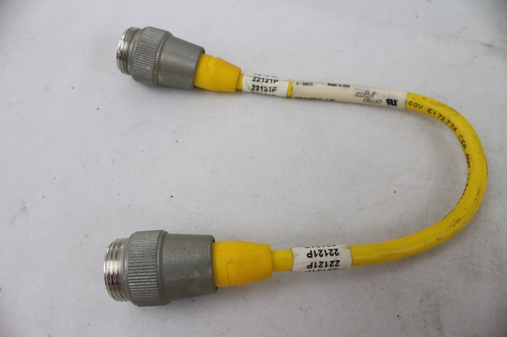 Turck RSM40RSM50-0.3m MiniFast 7/8″ Straight M Connector Cordset 243G