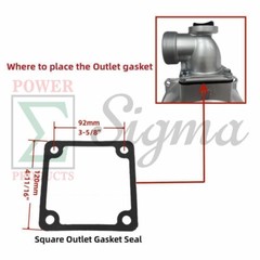 Gasket O-Ring Kit For 3 Inch 80MM Honda Many 3″ Gas Water Pump Made in China