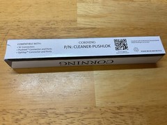 Corning CLEANER-PUSHLOK Push-To-Clean One-Click For SC, Pushlok, and Optitap
