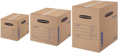 Small Moving Box 15 Pack, Pre-Printed for Labeling, 16.5-In X 12.25-In X 12.675-