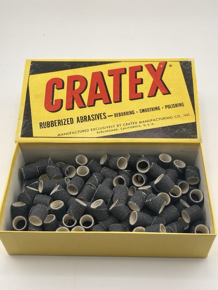149 Cratex Rubberized Abrasives 5-F, .5” Tubes