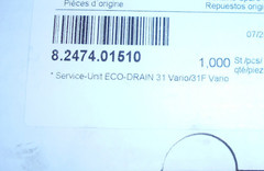 KAESER ECO-DRAIN 31/31F Vario 8.2474.01510 (Old part # AN8247400380) Service Kit