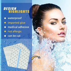 BBTO 50 Pieces Transparent Clear 8×8 Inch (Pack of 50), As Picture Shown