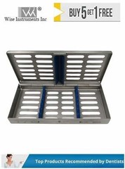 Dental Luxating Elevators PDL Periotome Set of 7 With Sterilization Cassette