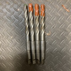 Qty:4 Core Bore Drill Bits 13.9+mm with Reduced Tip Morse Taper 2 MT Mohawk Tool