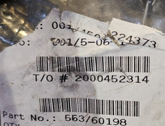 JCB 553/60198 Ram Hydraulic Steering Cylinder Double-Acting for JCB Telehandlers
