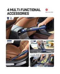 Fanttik V8 Mate Upgraded Cordless Car Vacuum, Portable Mini Vacuum with 13000…