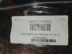 Kason Butyl Non Skinning Permanently Flexible Butyl Based Sealant 10.3 Oz