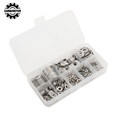 600 Pack Value Kit 304 Stainless Steel Flat Washer Washers Assortment Set