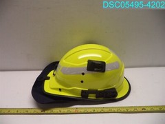 Yellow And Gray Type 3 Bushfire Fire Fighting Safety Helmet 1801:1997