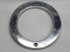 RING ONLY ~ VTG Holub Industries Hi Tape-Mate Fish Tape Winder Chrome USA-made