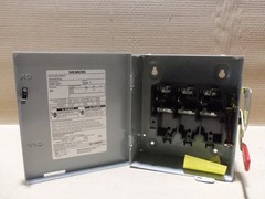 SIEMENS GNF321 30 Amp 240V 3 Phase NON Fusible Disconnect SAFETY SWITCH READ!!