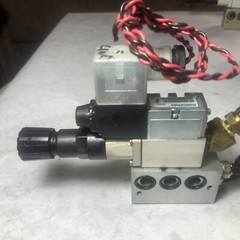 Asco Numatics 031SA004000061 & 031RS700O000000 Valve Solenoid & Regulator