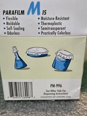 Parafilm 125 ft Laboratory Film 4″ Wide Waterproof Pm-996 – Full Box