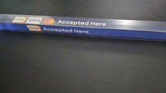 Pack of 10 Grocery Checkout Lane Dividers 16″L x 1″D 1 3 or 4 logos. NEW