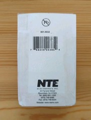 NTE 501-0032 KU2511S64 250 Ohm Linear Potentiometer 1/4″ x 2″ Shaft RV4NAYSJ251A
