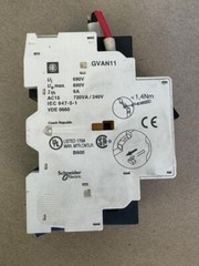TELEMECANIQUE MOTOR STARTER GV2ME06 1-1.6A W/ SCHNEIDER GVAN11