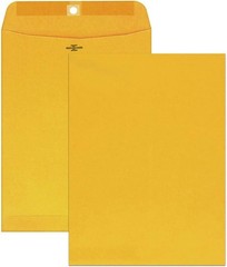 Mead Clasp Envelopes, Mailing Envelopes, 9” x 12” Manila Envelopes with Clas