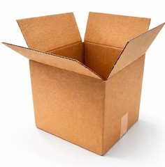 100 6x6x6 Cardboard Paper Boxes Mailing Packing Shipping Box Corrugated