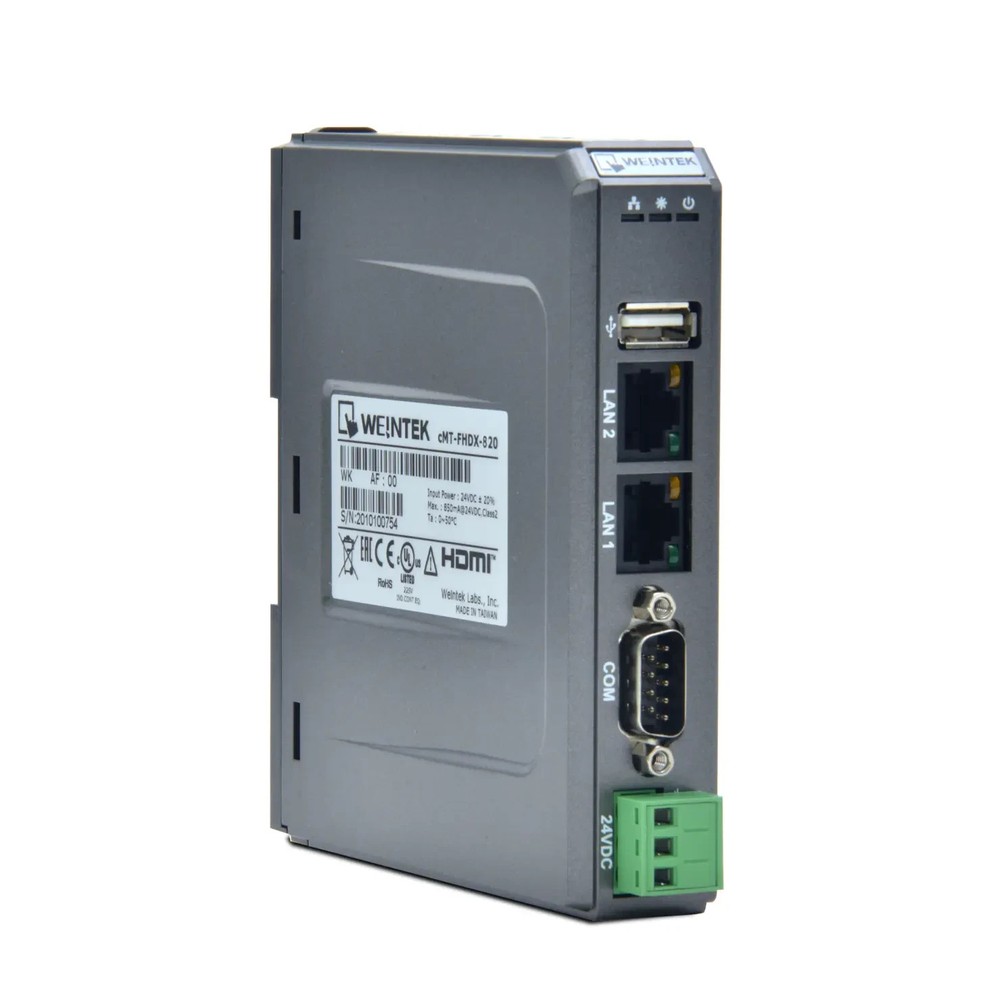 Weintek cMT-FHDX-820 Smart Server, Headless HMI