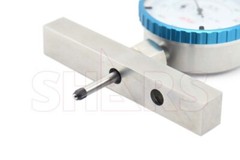 Shars 0-22″ Dial Indicator Depth Gage 6 Rods 0.001″ Graduation NEW ^