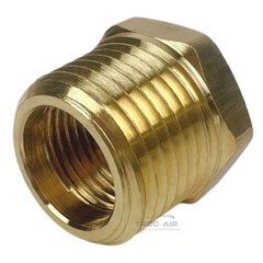 10 PC 1/2″ Male x 3/8″ Female Hex Reducer Bushing Adapter Pipe Reducing Fitting