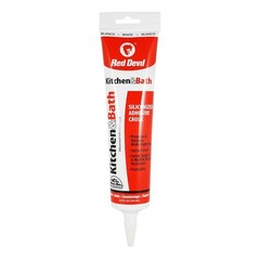 Duraguard 100% Waterproof Paintable Caulk 5.5 oz for Kitchen & Bath Repairs