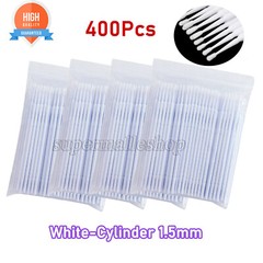 400 Pcs Dental Microbrush Micro Brush Applicator Tips Regular/Fine/Cylinder USA