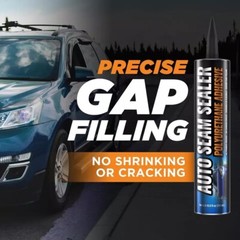 Professional Automotive Seam Sealer, Paintable Quick-Set Polyurethane Auto Body